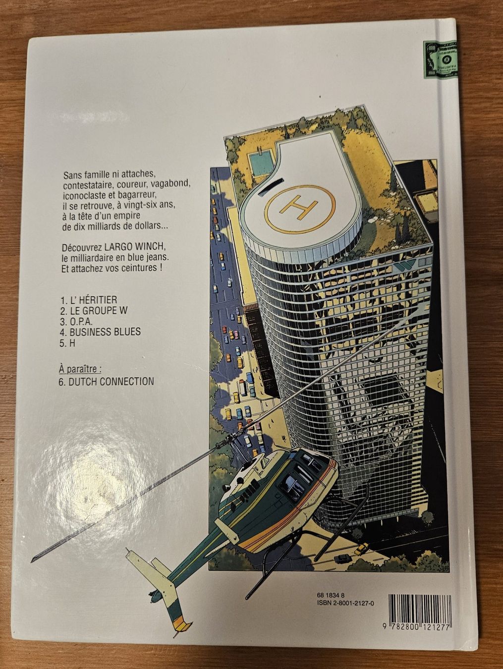 Fumetti: Largo Winch N 5 E.O. (T.B.E.)   H – Usato da Prévonloup venduto da bitume1975 2