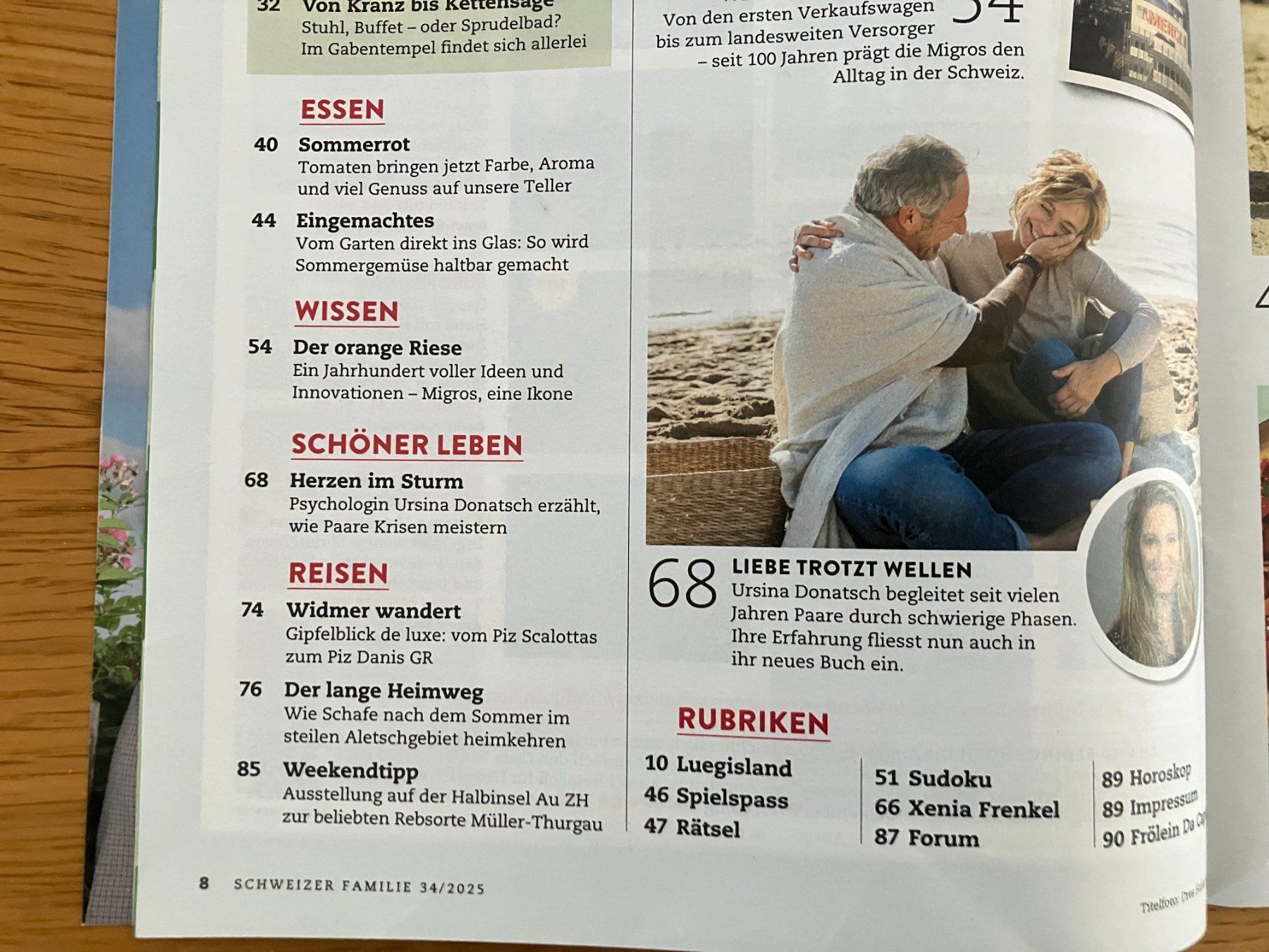 Riviste & Magazine: Schweizer-Familie 34/2025 – Nuovo (secondo la descrizione) da Richterswil venduto da solalex 2
