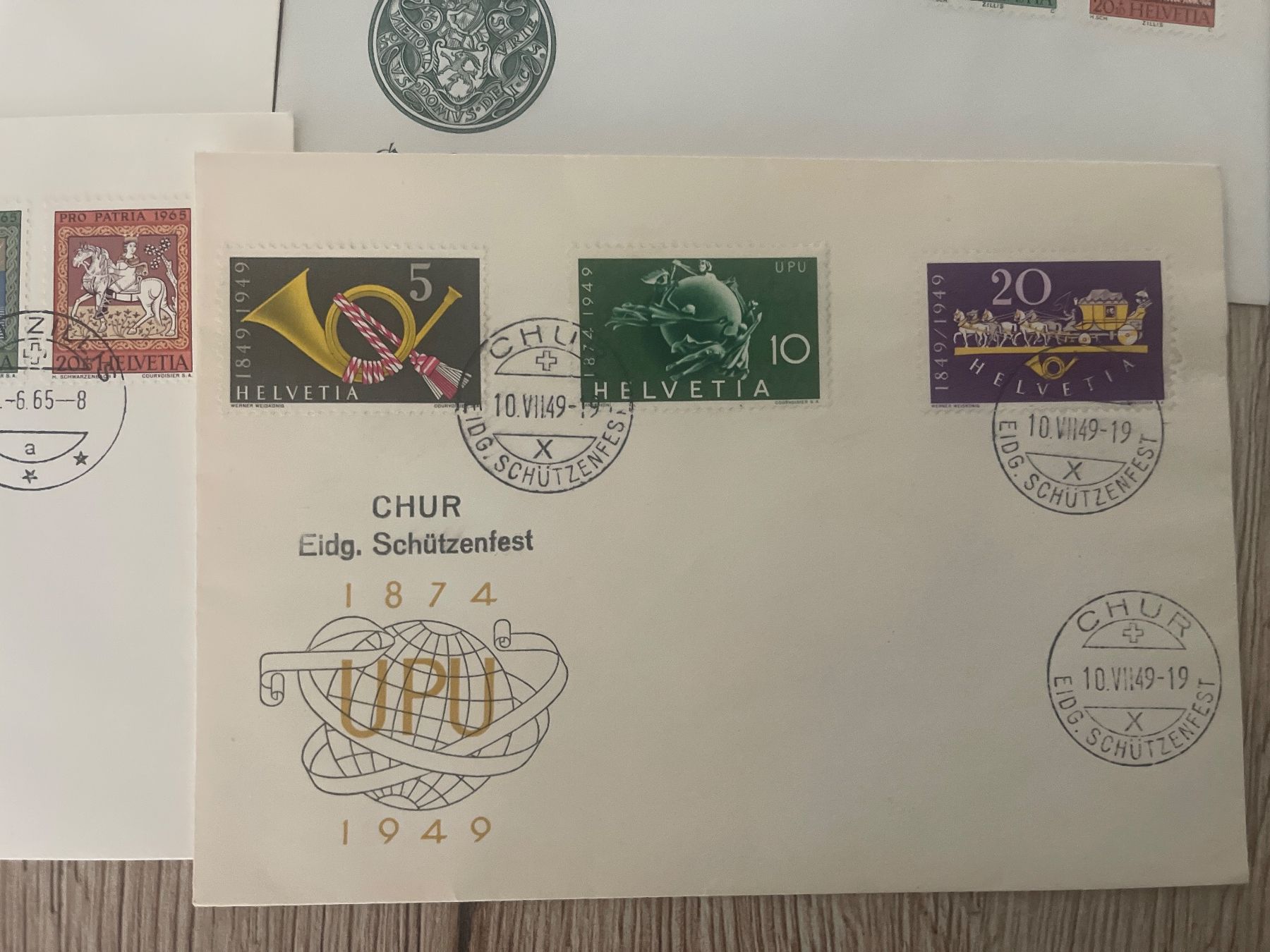 Tous les timbres: Briefmarken – D'occasion à Chur par eagle86federico 4