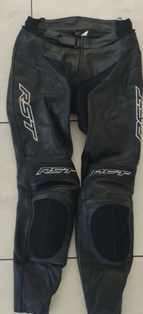 RST Motorrad Lederhose, Schwarz, Grösse 50, Top Zustand!