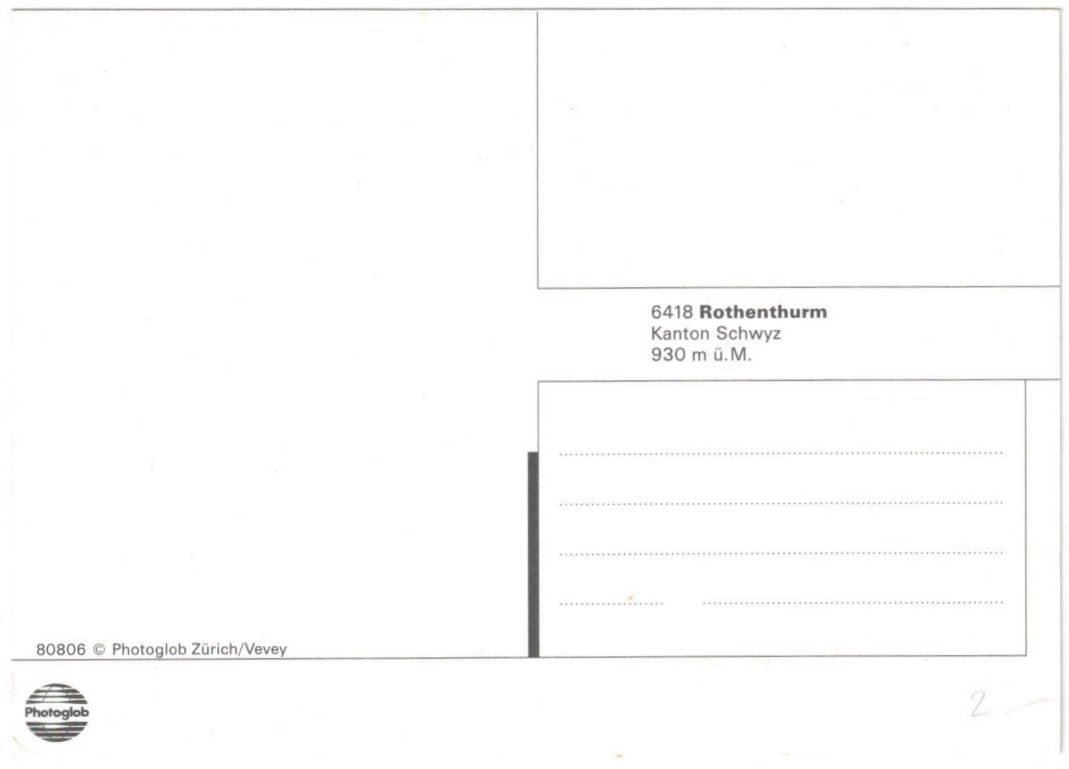 Cartes postales: Rothenthurm - 8 Bild AK – D'occasion à Binningen par Mountainrider 1