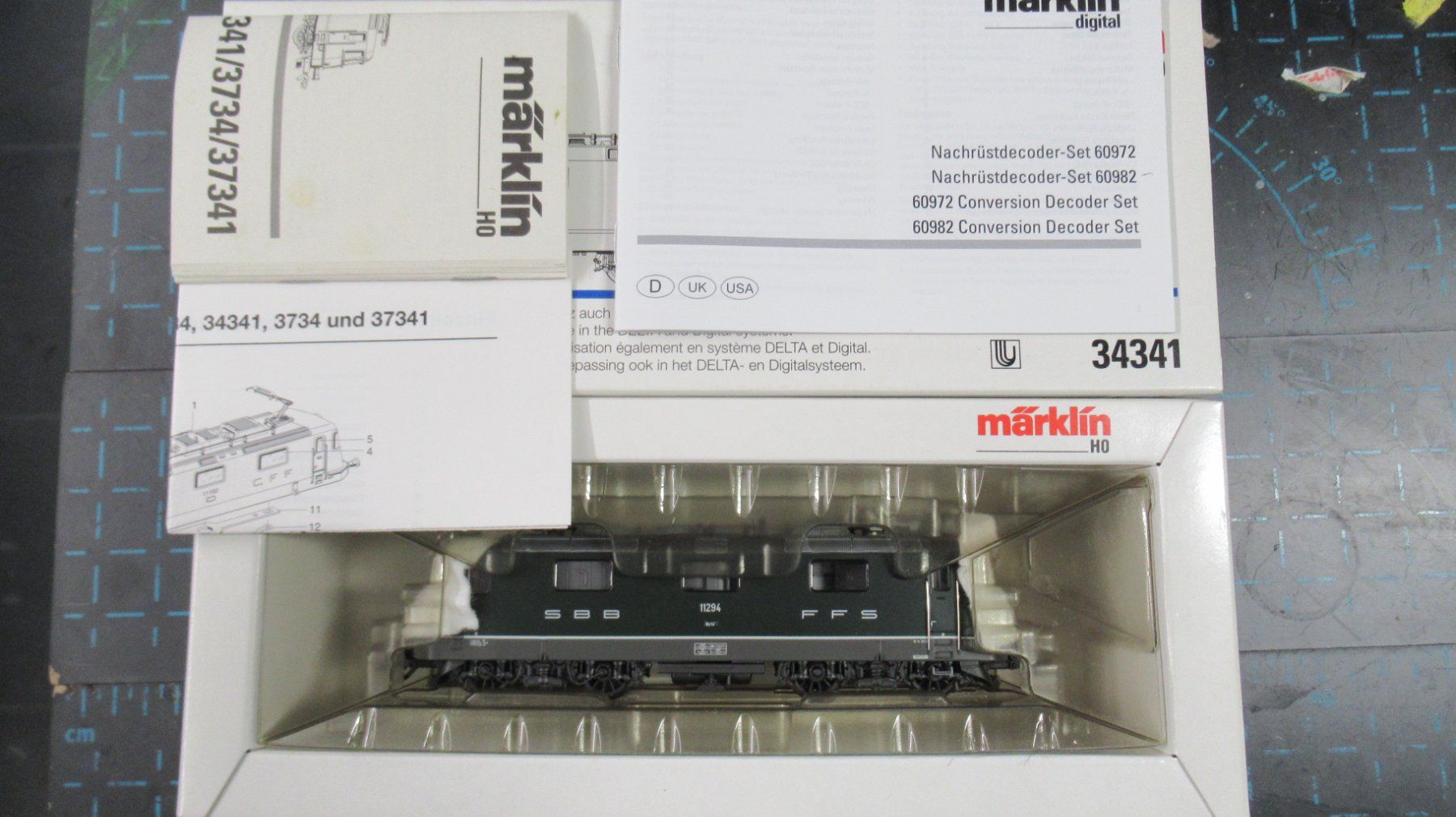 Märklin Modelleisenbahnen: Märklin Re 4/4 Digital MFX Platine LED – Neu (gemäss Beschreibung) aus Martigny von nevada98 7