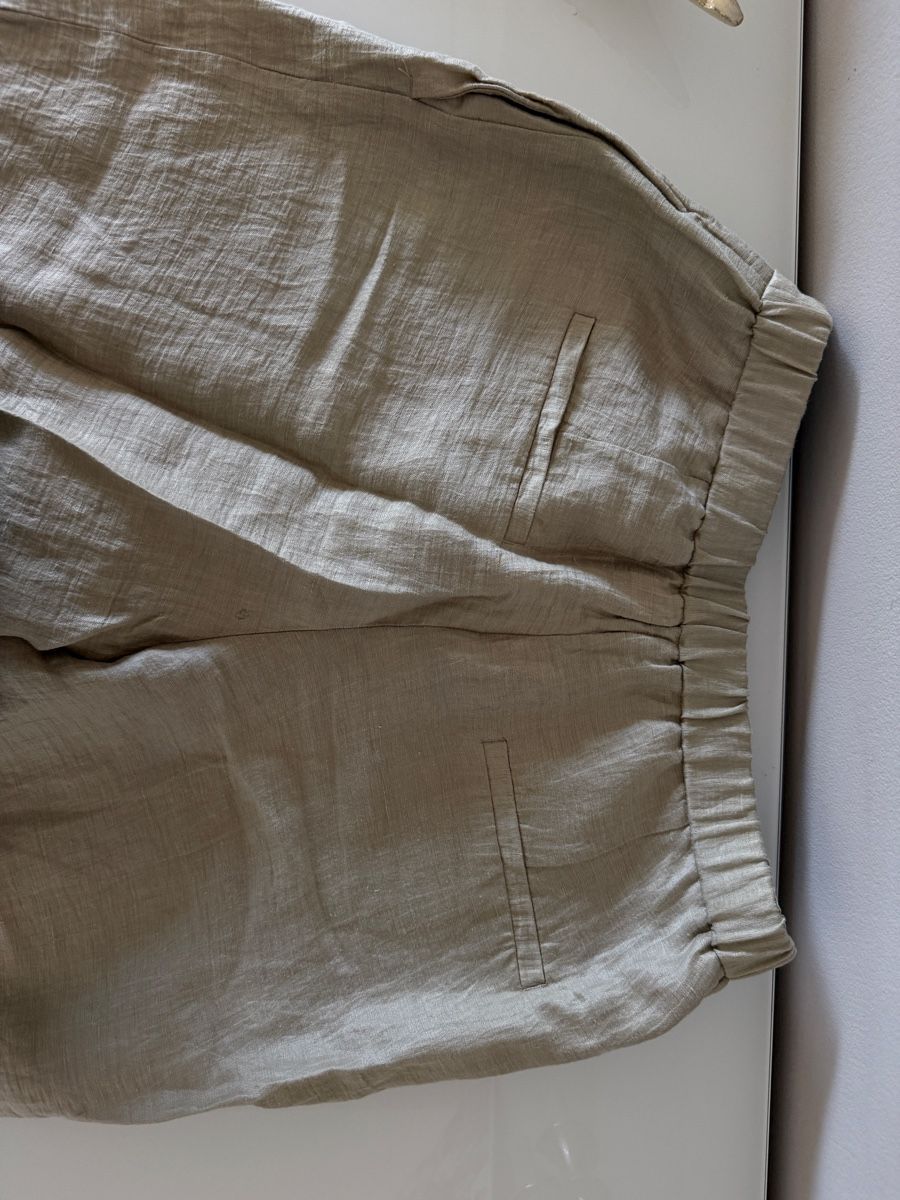 Massimo Dutti Pantaloni: Massimo Dutti Hose Damen Grösse 36 beige Leinen – Usato da Zürich venduto da sin_v92m 1