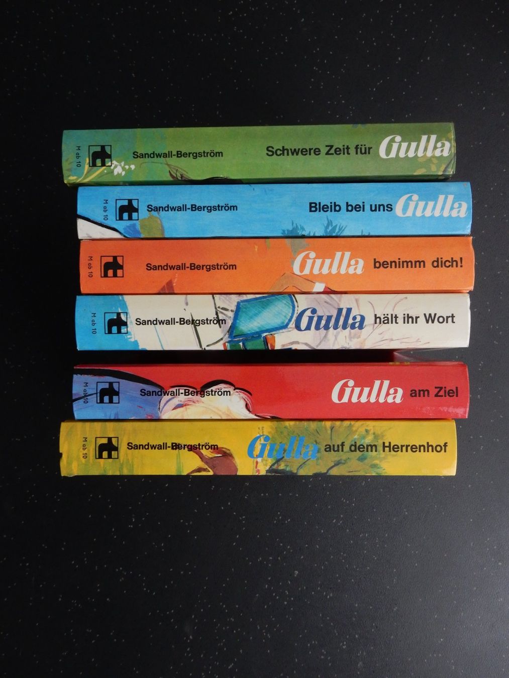 Libri: Gulla 6 Stück Sandwall-Bergström Jugendbuch komplett – Usato da Jona venduto da JOberg_25 9