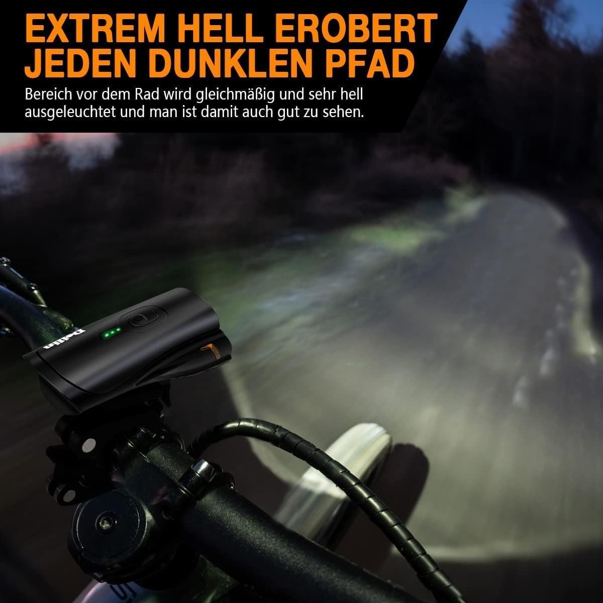 Ersatzteile: Fahrradlicht Set, USB Aufladbar – Neu und originalverpackt aus Nuglar von SaleRitter 1