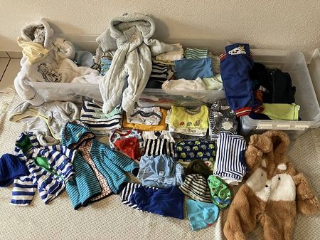 Babykleider Sammlung (Bub)