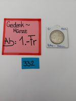 Gedenkmünze Ab: 1.- Fr.