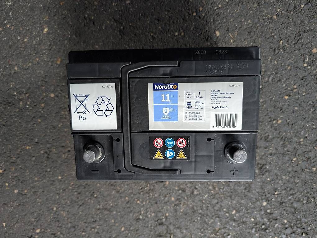 Batterien: Autobtterie 540A 60Ah – Gebraucht aus Solothurn von marlib 1