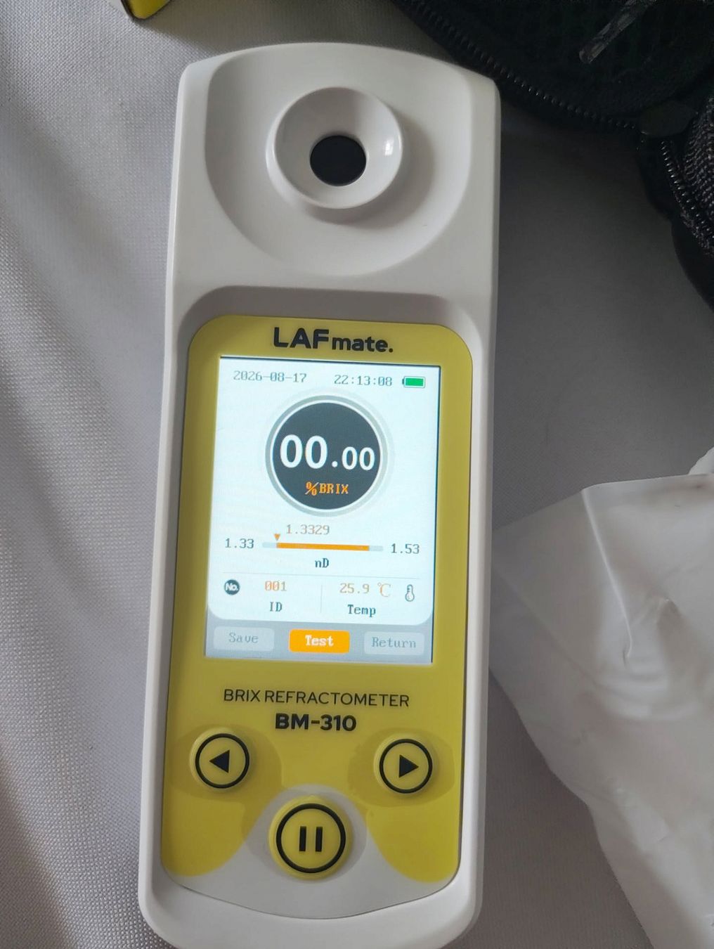Misurare: Digitales Refraktometer mit ATC, 0~95% Brix – Nuovo e nell'imballaggio originale da St.Gallen venduto da becks0815 1