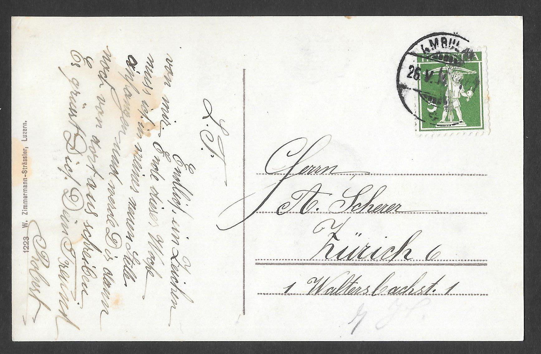 Cartoline postali: Solothurn Teilansicht mit Aare – Usato da Olten venduto da clotaldi 1