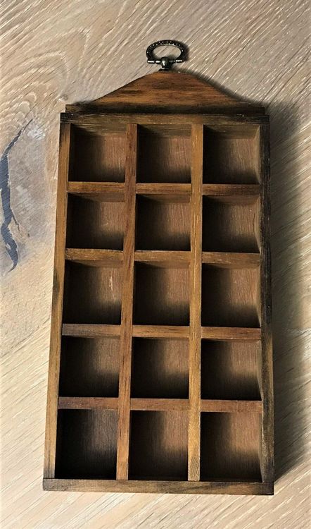 BERLINLODGE Setzkasten HxBxT 70x45x8cm Wandregal Produktbild-Vorschau 6
