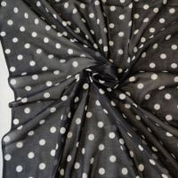 Ital. Designer Leinen Stoff leicht 2.05x1.35m nero bianco