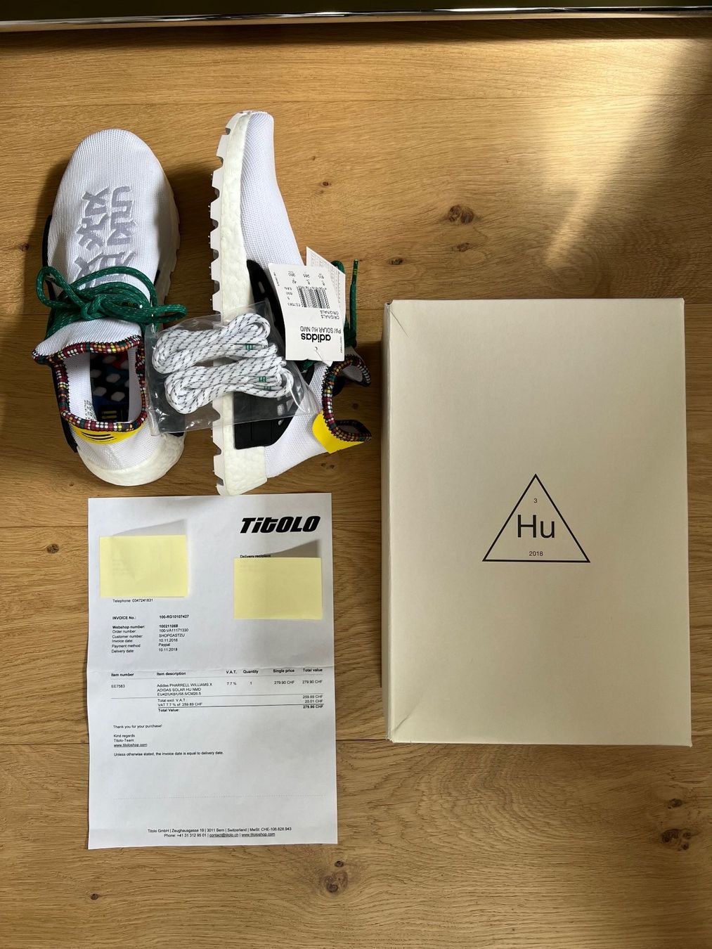Adidas Herrenschuhe: 100% ORIGINAL: Adidas x Pharrell Williams NMD Human Race – Neu (gemäss Beschreibung) aus Bösingen von Berner90 8