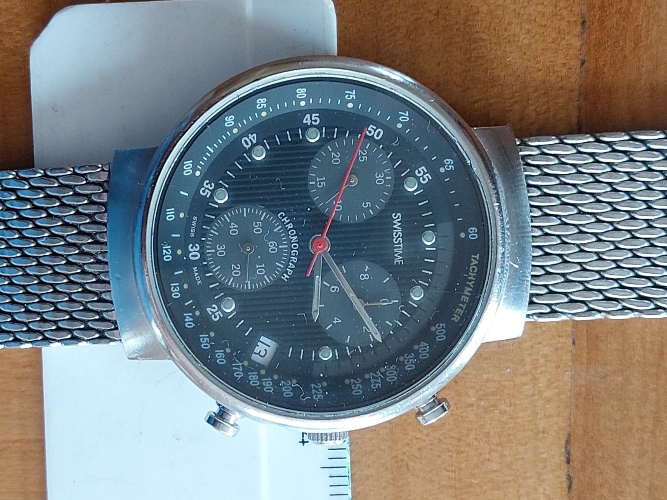 Swiss Orologi: Swiss Time Chronograph Vintage – Usato da Oberdiessbach venduto da wasserfreak 2