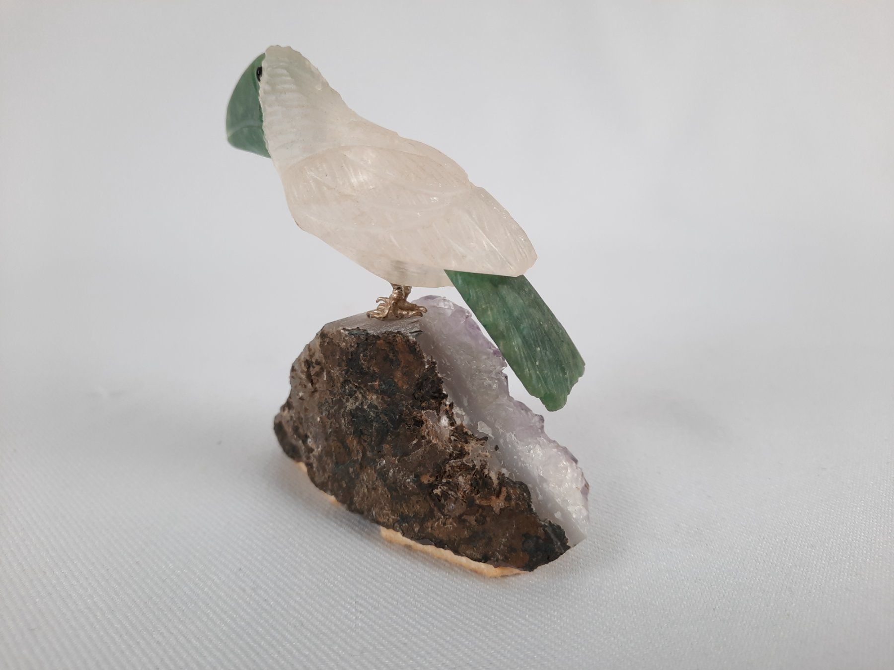 Minéraux & Lithothérapie: 2 Vögel auf Amethyst – D'occasion à Beinwil am See par Restwert_Beinwil 5