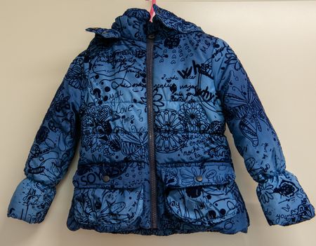 Winterjacke von Desigual, Gr. 3/4 (104)