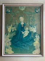 Heiligenbild "Die Madonna im Rosenhag"