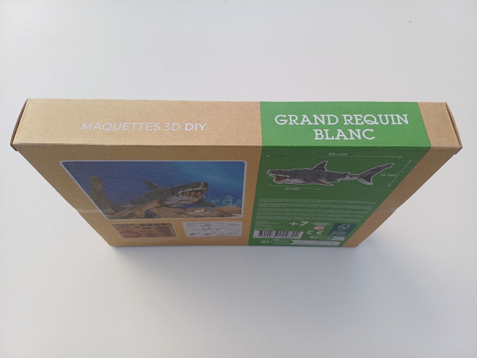 Giochi: Maquette 3D "Grand requin blanc" Neuve  – Nuovo e nell'imballaggio originale da Begnins venduto da Drastic-Sound 2