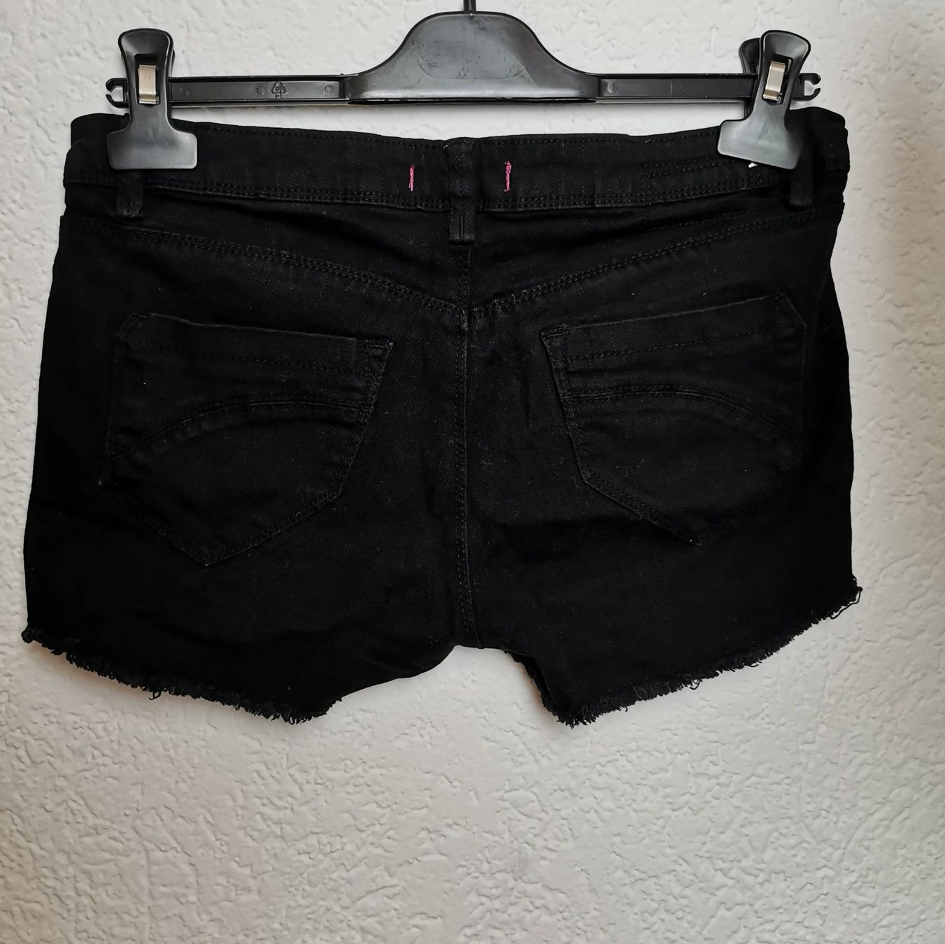 Jeans: Jeans Shorts Schwarz Uni - M – Usato da Wettingen venduto da JasminL92-2 1