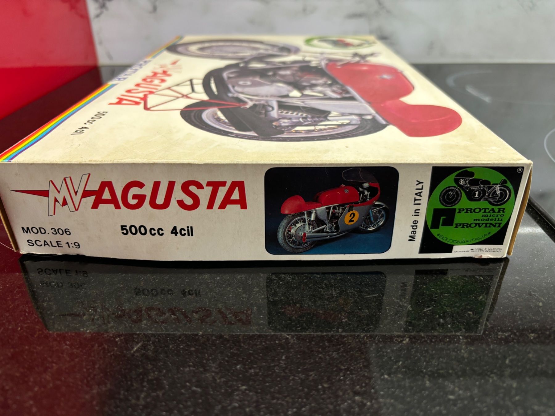 Kit di modellismo & Modellini statici: MV Agusta Procar 1:9 neu – Usato da Les Pontins venduto da Brumm01 2