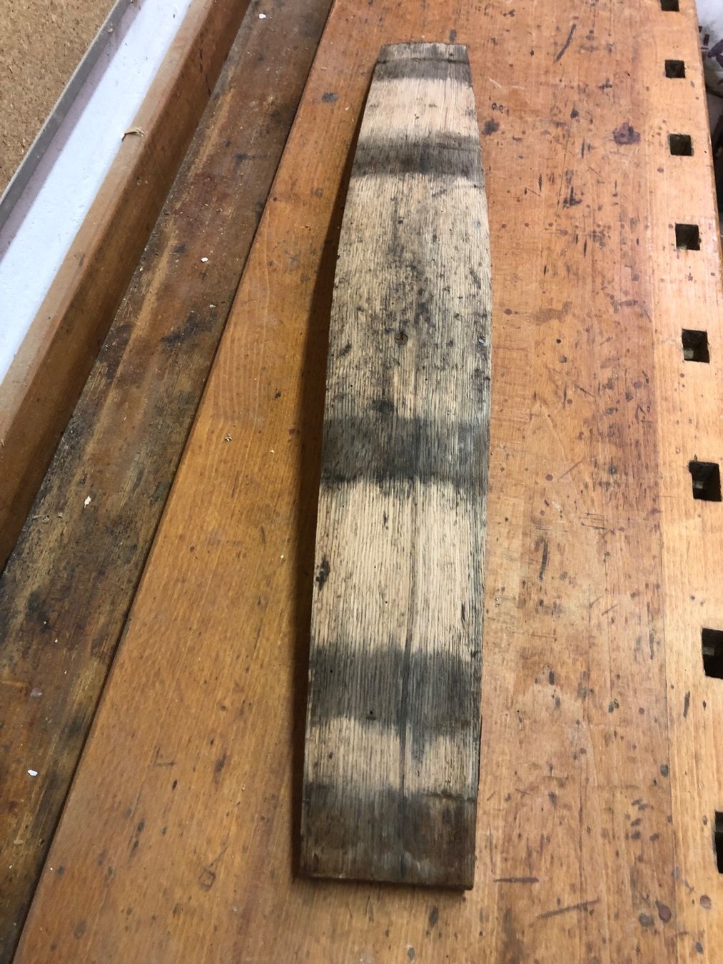Articoli in legno: Eiche (Fassholz einseitig geschliffen) – Usato da Meggen venduto da Summ1912 5