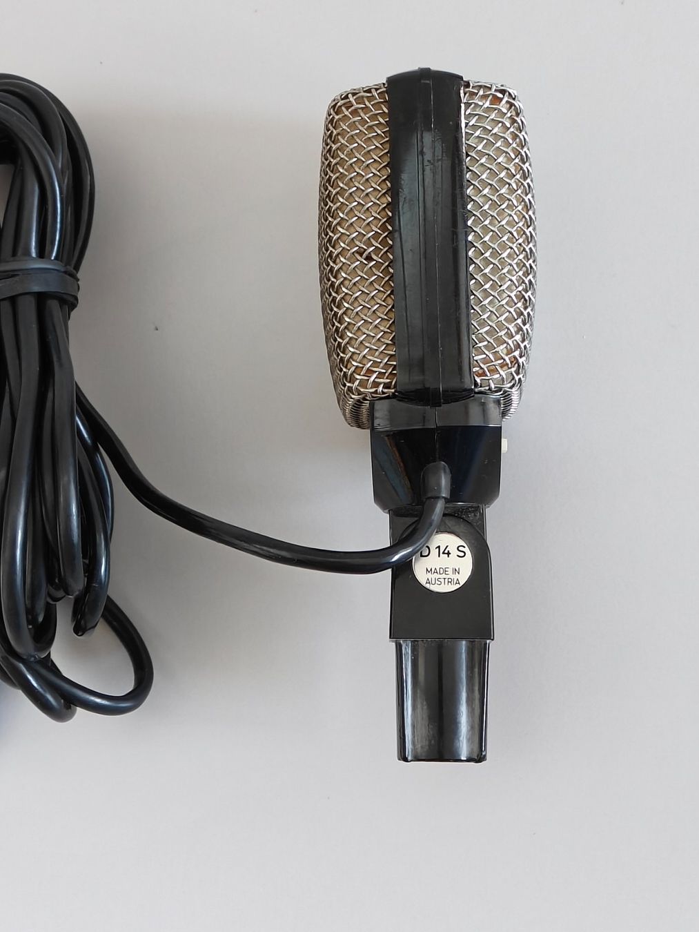 Akg Microfoni: AKG D14S Mikrofon - Dynamisch - Made in Austria 1970 – Usato da Birr venduto da DisDas 4