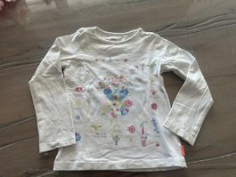 Langarmshirt Oilily weiss mit Blumenmuster Grösse 104🤍🤍