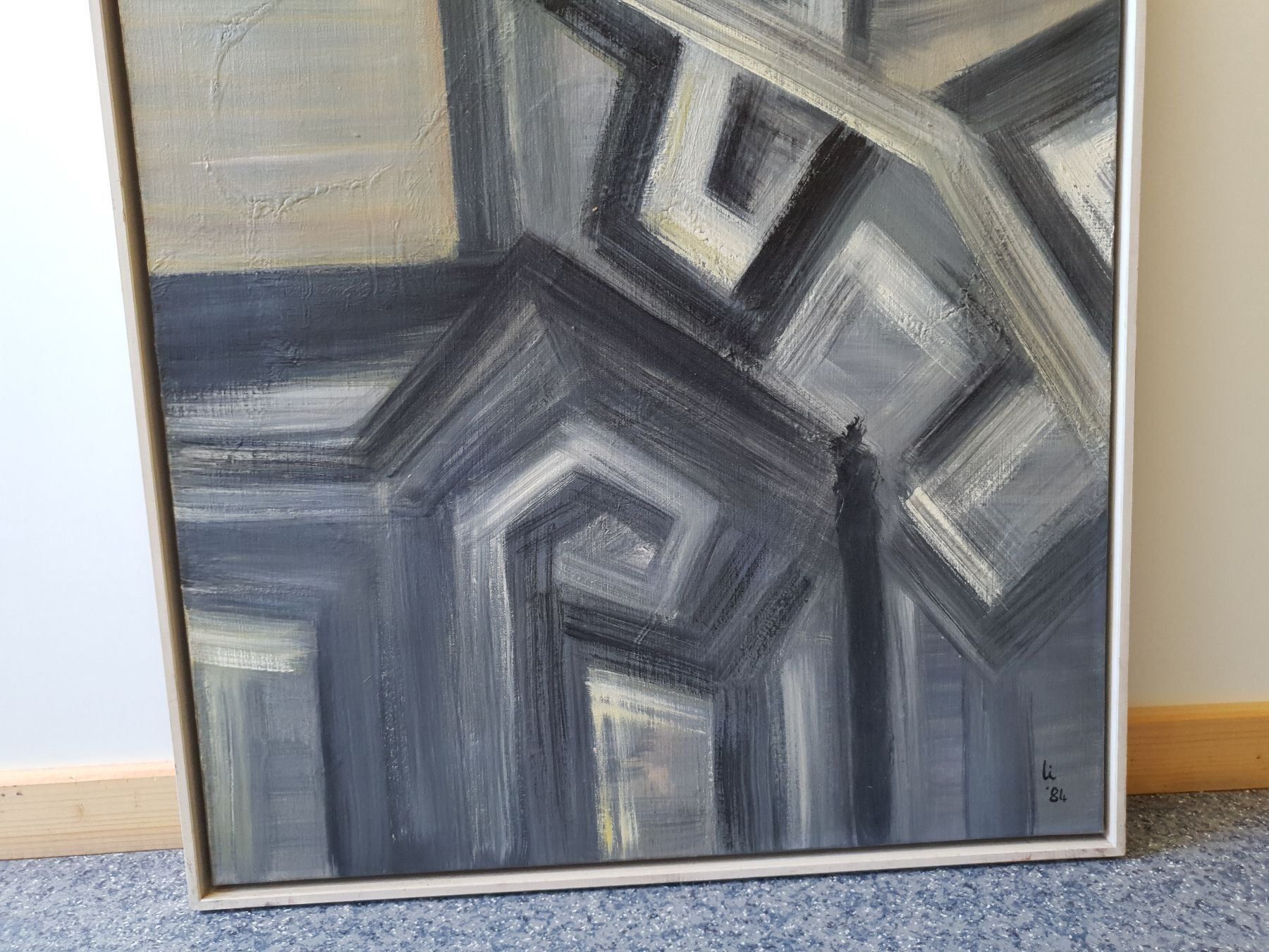 Gemälde: Triptyque 3x toiles originales de Iris LINSI 1938-2018 – Gebraucht aus Sierre von ririgigi 2