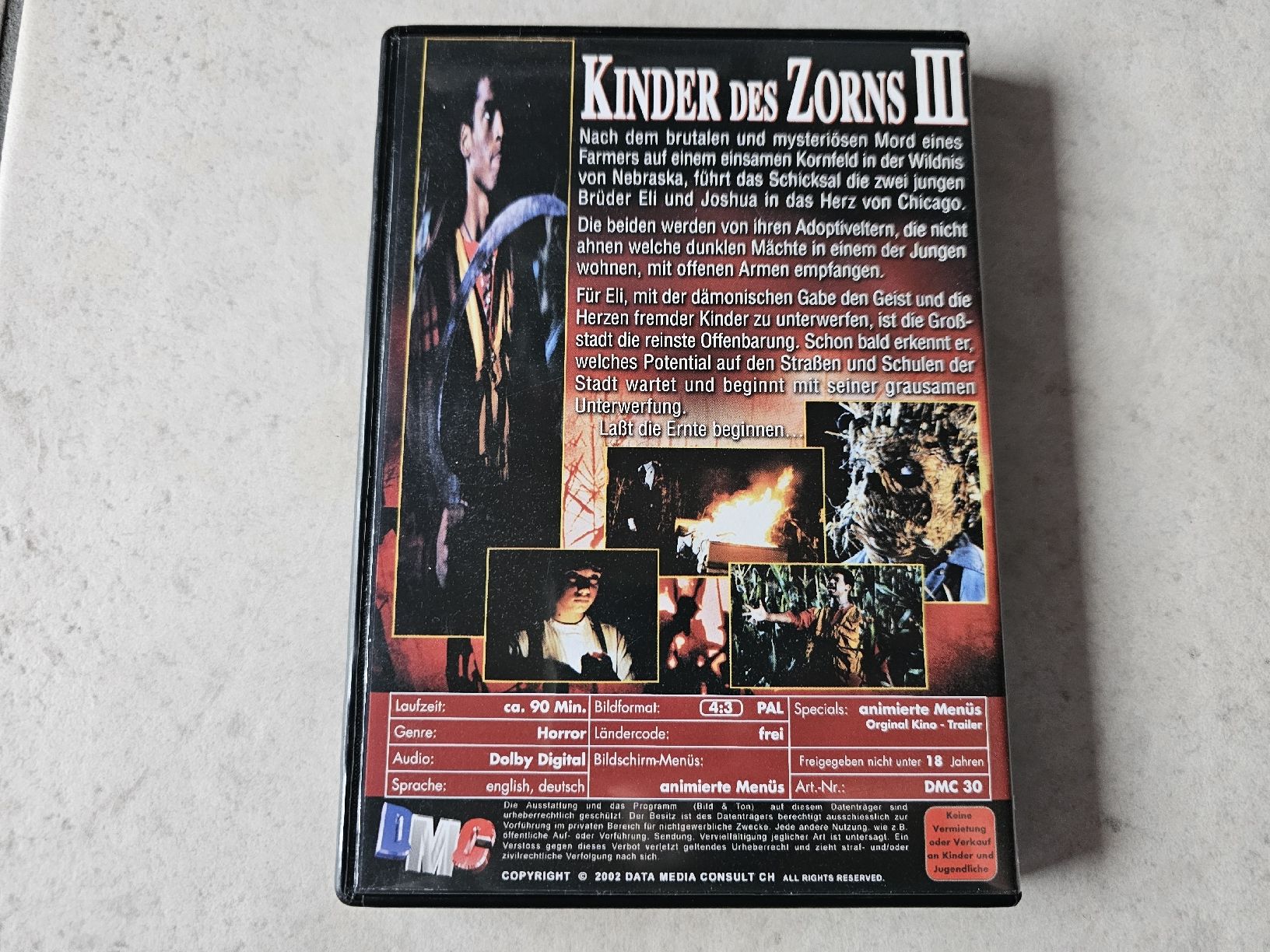 Tutti i DVDs: Kinder des Zorns lll – Usato da Schneisingen venduto da backstore24 1