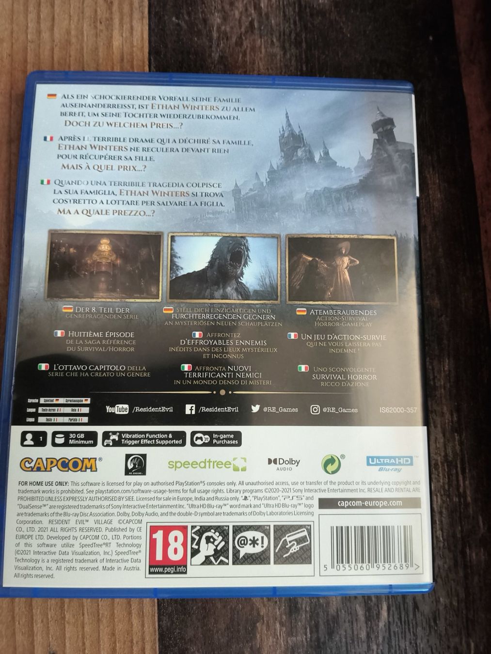 Sony Spiele: Resident Evil Village PS-5 – Gebraucht aus Renens VD von klovir 1