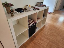 2 Weisse Ikea Kallax