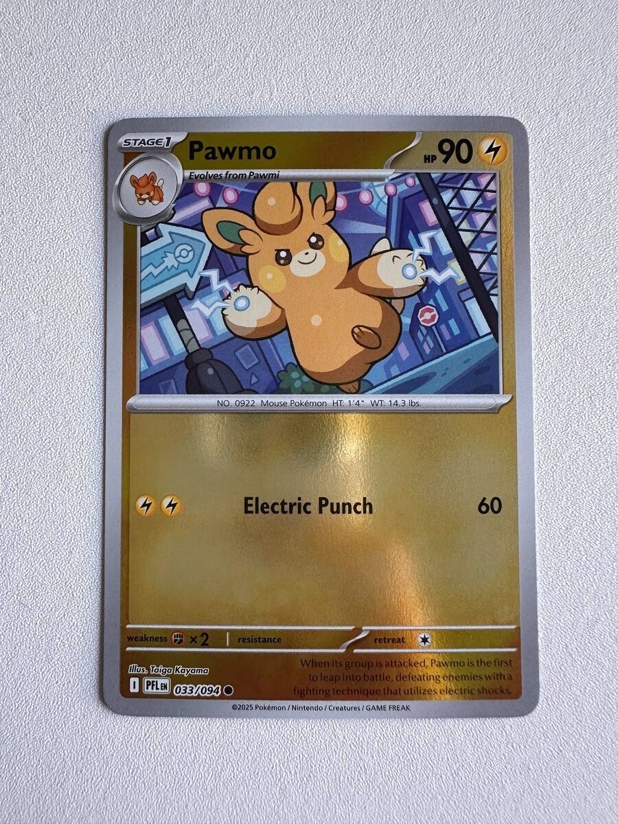 Pokémon Cartes à collectionner: Pawmo PFL EN 033/094 REVERSE HOLO – Neuf (Voir description) à Zürich par 05t_bwx2