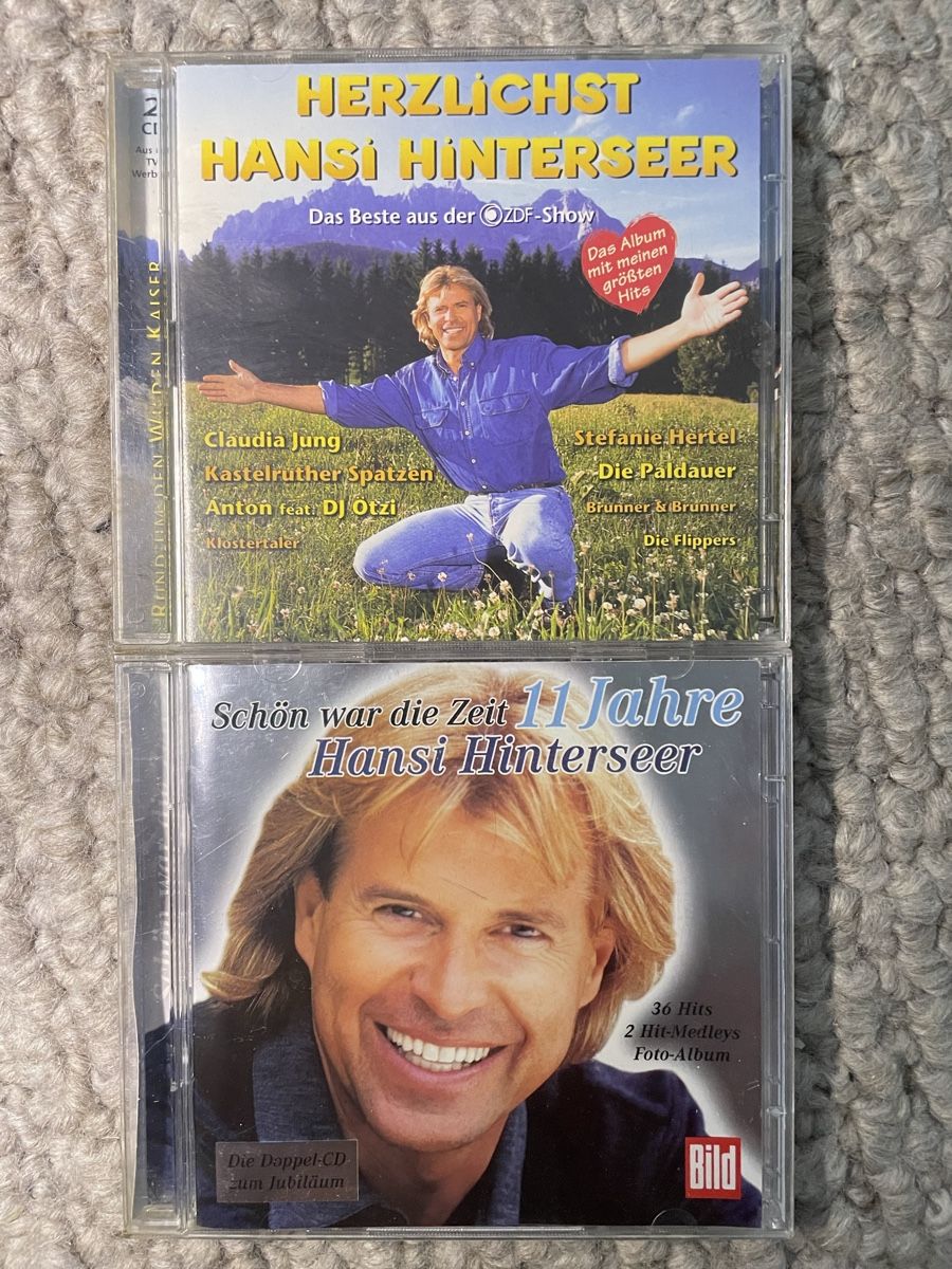 CDs: 2x Hansi Hinterseer – D'occasion à Reinach AG par trigger7811