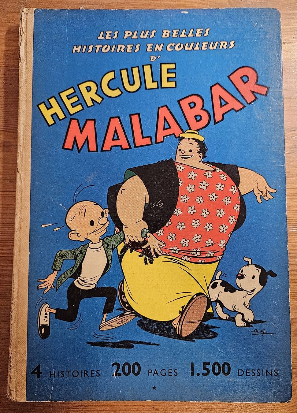 Fumetti: Hercule Malabar INTEGRAL E.O. (T.B.E.) 1956 – Usato da Prévonloup venduto da bitume1975