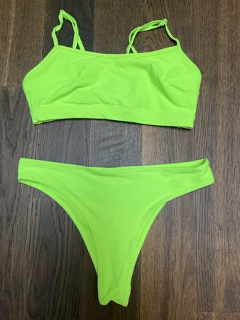 Bikini Set Gr.38 Neon Grün