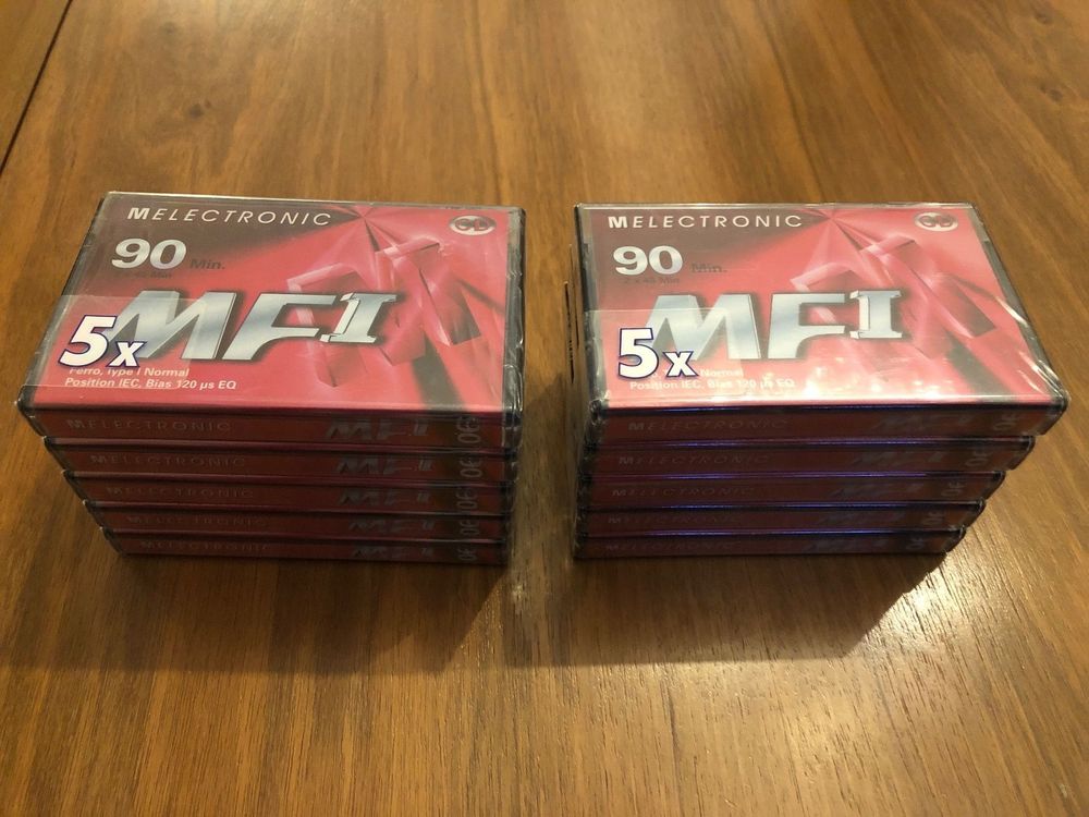 Lot de 30 cassettes audio neuves et emballées SONY FX90