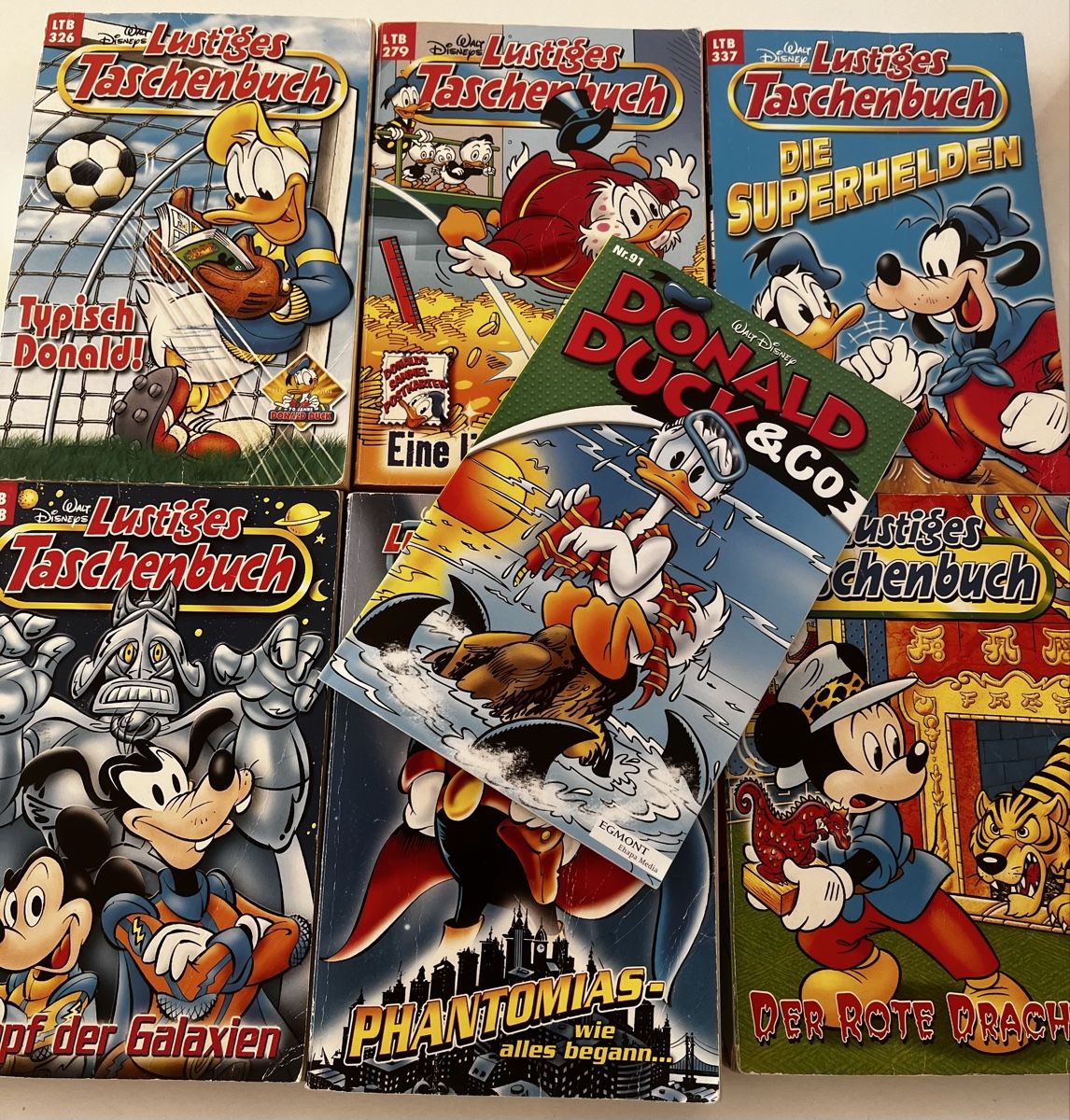 Fumetti: LTB 7 Stück Taschenbücher – Usato da Recherswil venduto da Solheure66