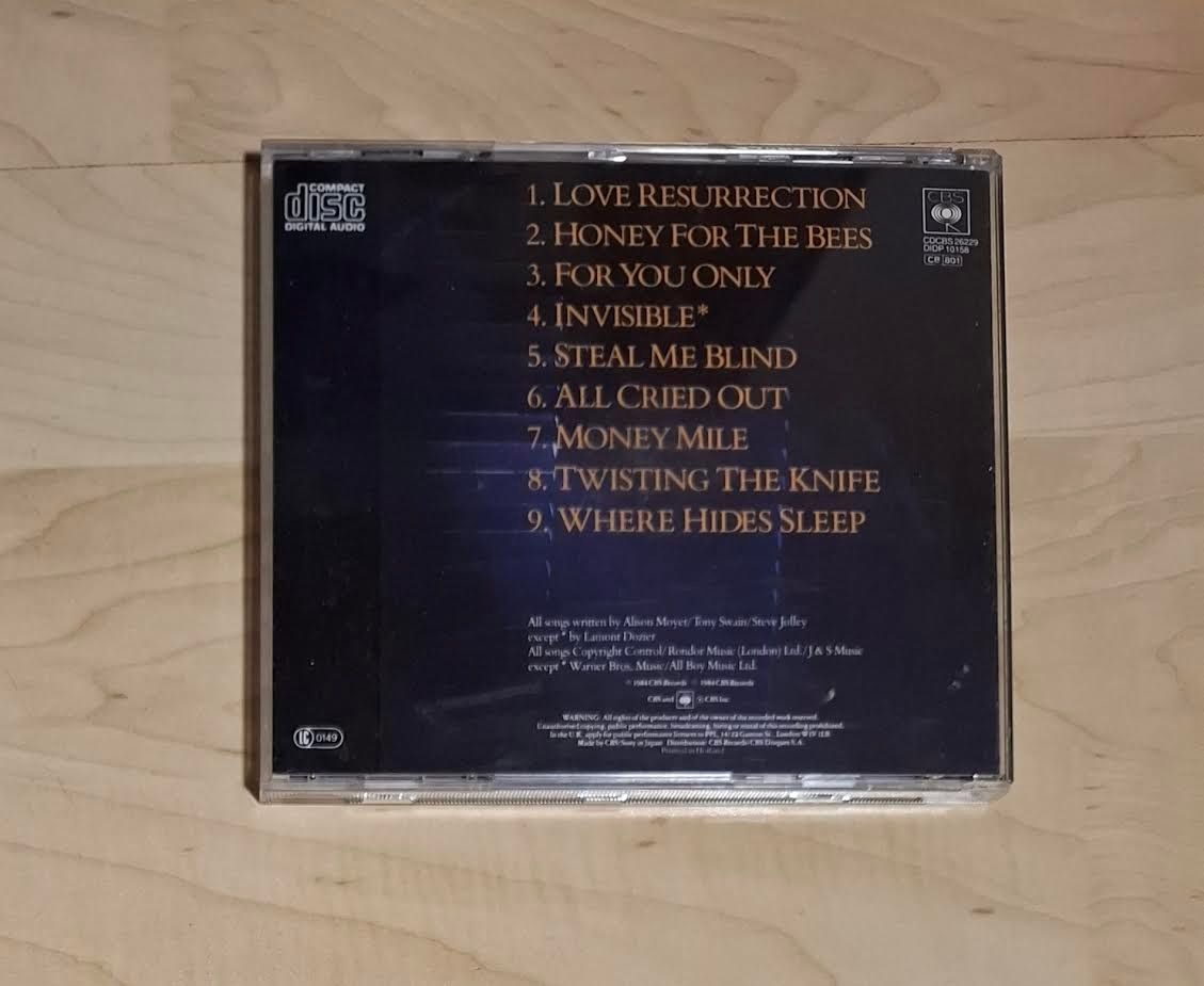 CDs: Alison Moyet: ALF (Erstveröffentlichung Ohne Strichcode) CD – Gebraucht aus Bischofszell von icubus69 1