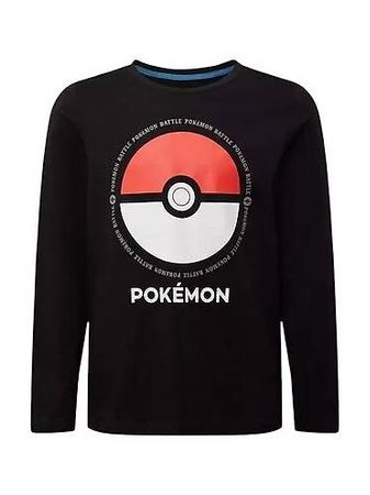 Langarmshirt Pokémon in den Gr. 128, 134, 140, 152 & 164