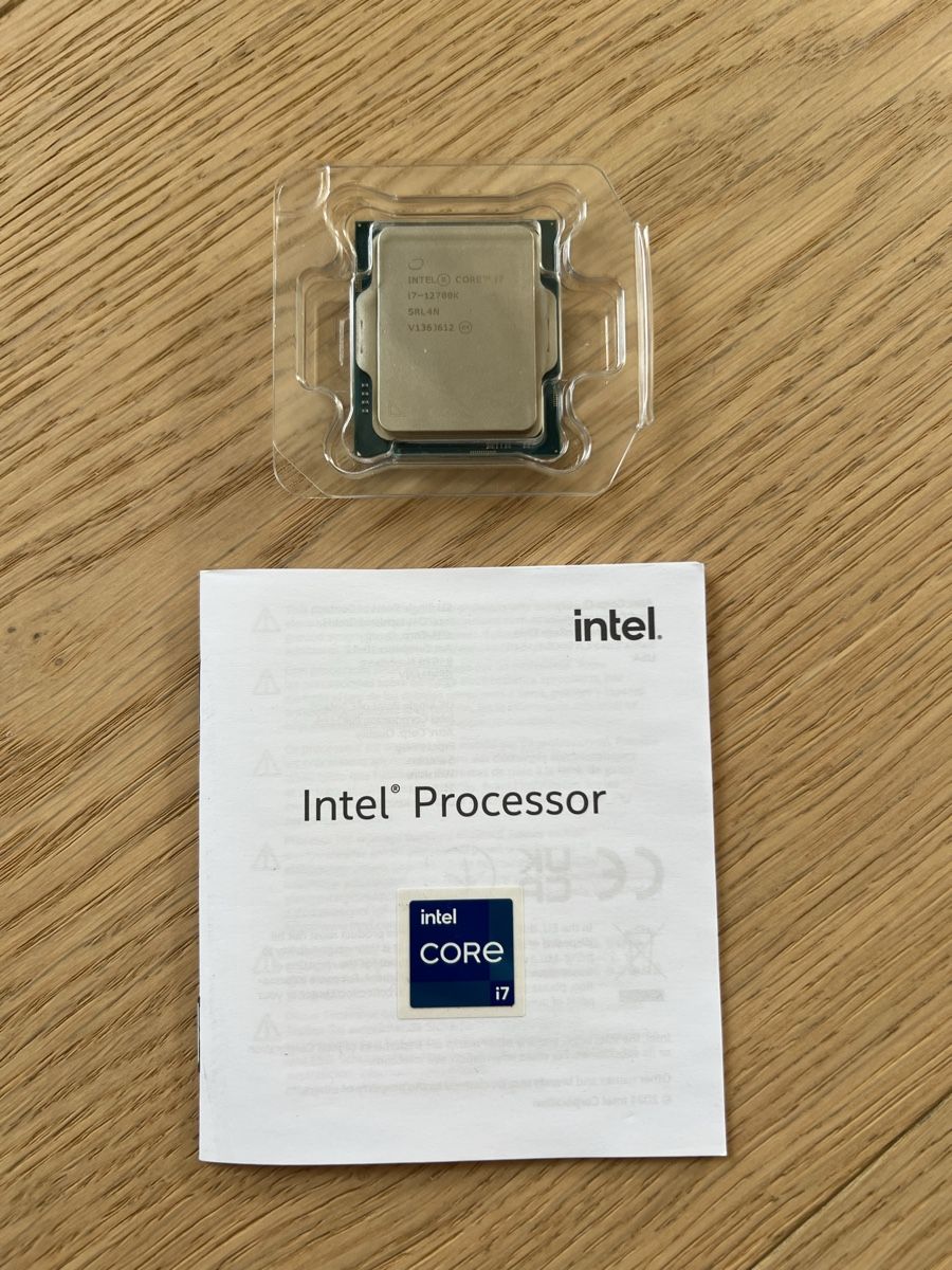 Intel Componenti elettronici: i7 12700K LGA1700 – Usato da Witterswil venduto da gia_jts9