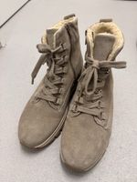 Gabor Schnürstiefel gefüttert beige Grösse 39