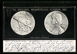 Fleurier, Tir Cantonal Neuchatelois 1902