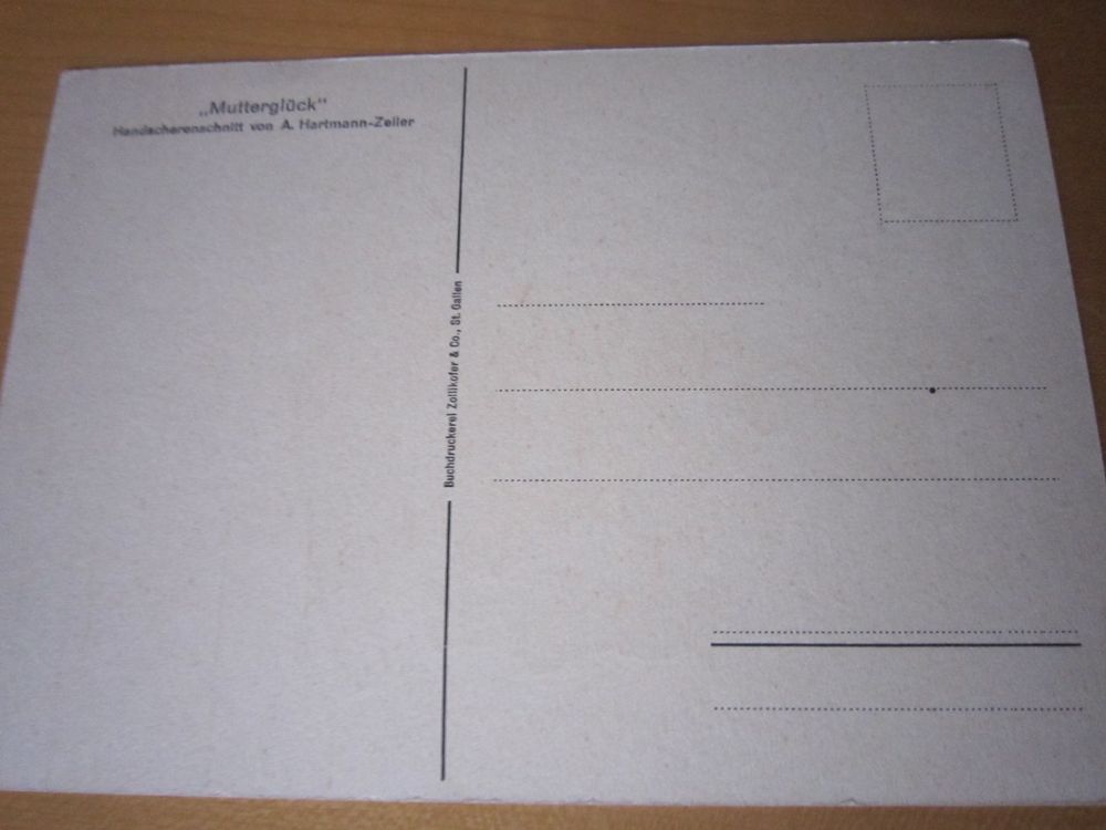 1932 schöne POstkarte Mutterglück Kaufen auf Ricardo