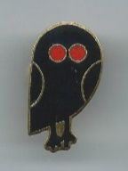 Plaquettes & Badges: Eule Pin – D'occasion à Zürich par t24_de