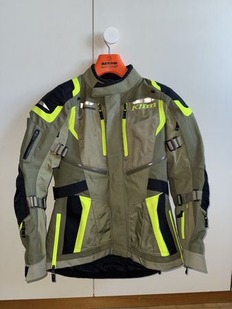 Veste moto femme Klim Gore-Tex Adventure Artemis kaki