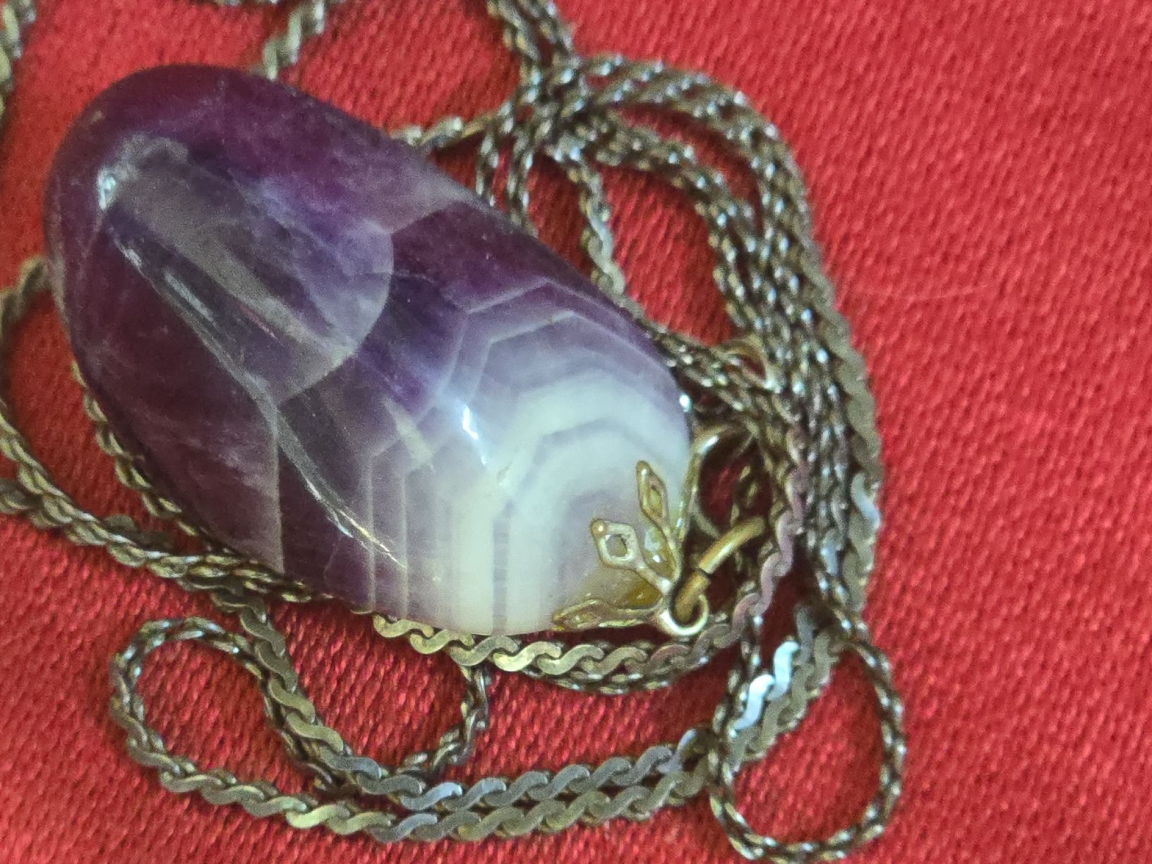 Altri gioielli: Pendentif améthyste véritable, chaîne en argent – Usato da Carouge GE venduto da fra_sq8s 2