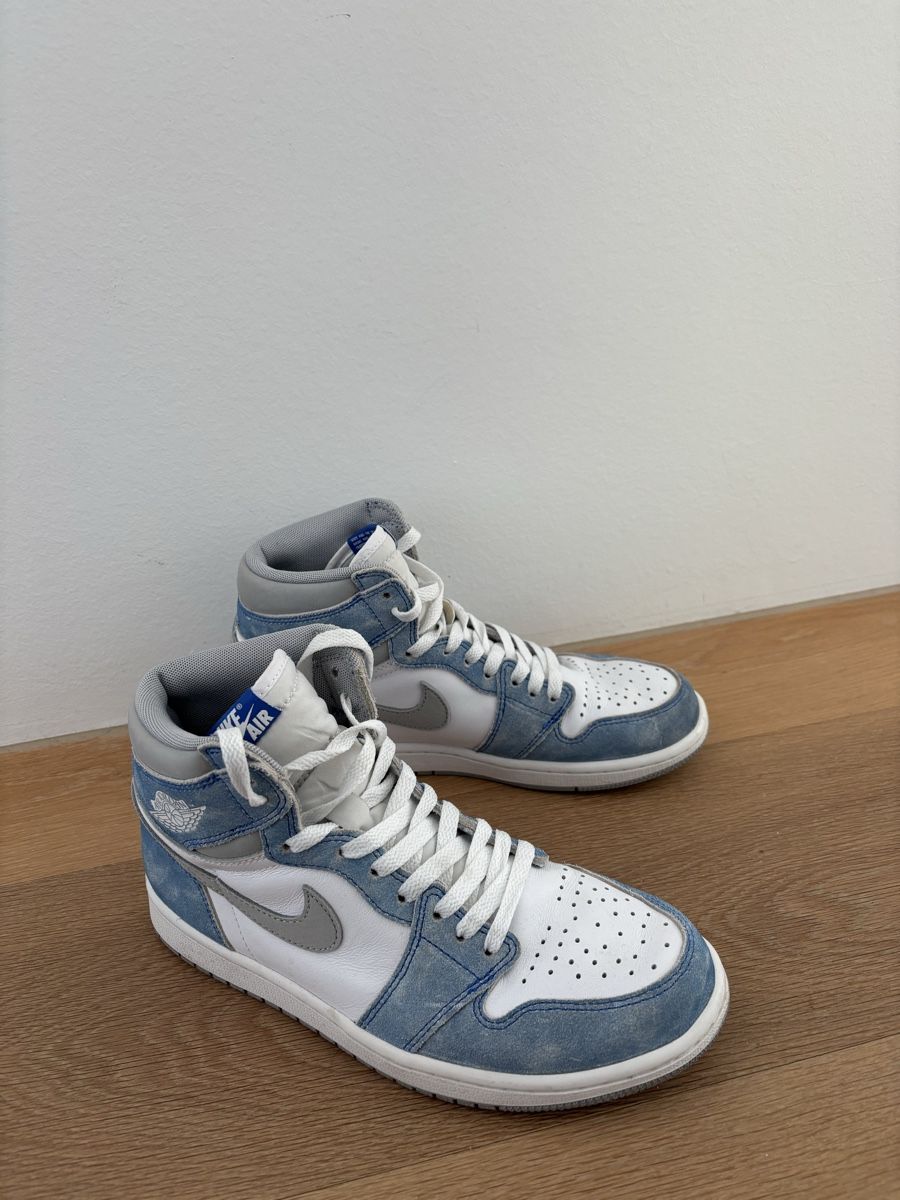 Jordan Scarpe da uomo: Jordan 1 Retro hoch OG Hyper blau – Nuovo (secondo la descrizione) da Hünenberg See venduto da lar_8dht