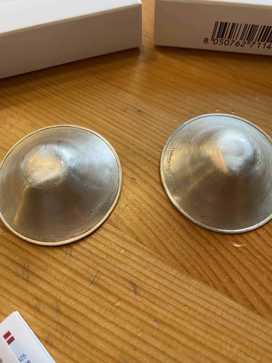 Silverette Accessori per l’allattamento: Silverette Stillhütchen aus Silber - gebraucht – Usato da Speicher venduto da Fam.Hartmann 2