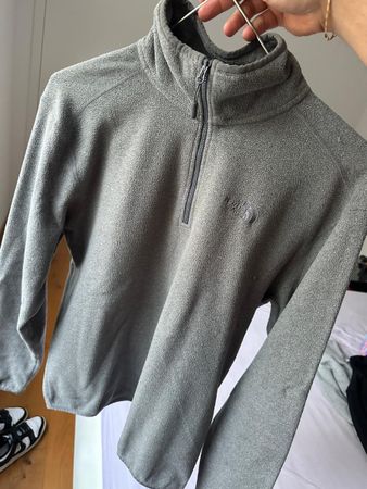The North Face Fleece Pullover Grau Top Zustand Gr.M 54