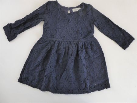 Festliches Kleid in dunkelblau  Grösse 98